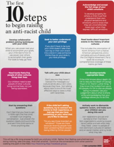 10 Steps to Raising an Anti-Racist Child