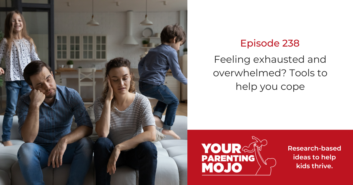 238: Feeling exhausted and overwhelmed? Tools to help you cope